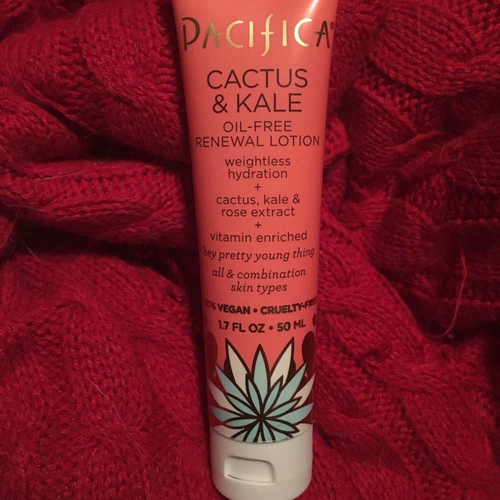 Pacifica cactus and kale renewal lotion